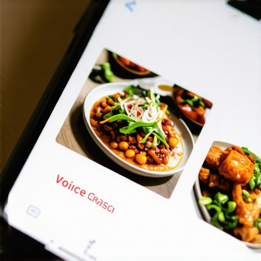 Smartphone showing voice search results for local businesses