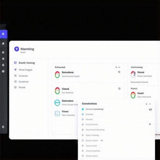 Screenshot displaying local SEO software managing rankings and citations