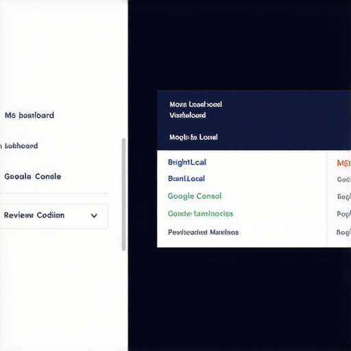 Dashboard view of local SEO tools used for maintaining Google Map Pack rankings.