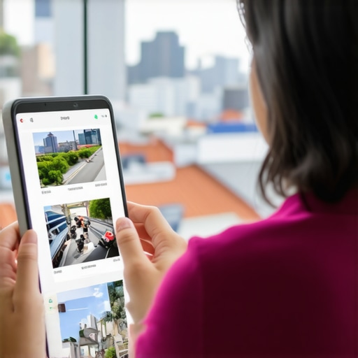 Enhancing Local Signals with Fresh Content Business owner uploading photos to GMB profile