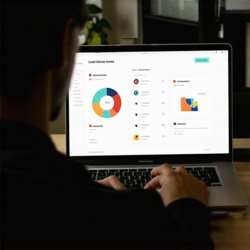 A person working on local SEO data analysis with multiple software tools open.