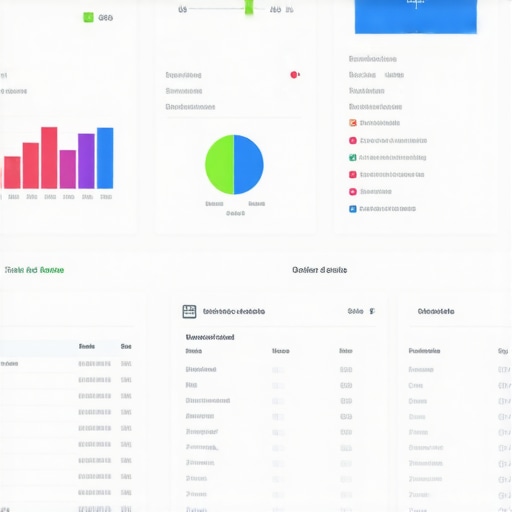 Screenshot of a local SEO analytics dashboard showing rankings and sales data