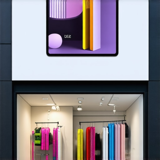 A retail store equipped with IoT sensors and AR displays to boost local pack rankings.