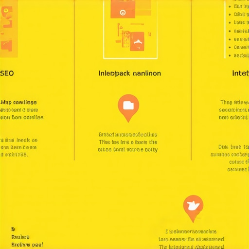 An infographic showing how reviews, check-ins, and proximity influence local map ranking.